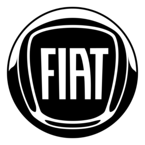 Logo fiat blanc