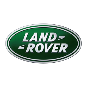 Logo land rover blanc