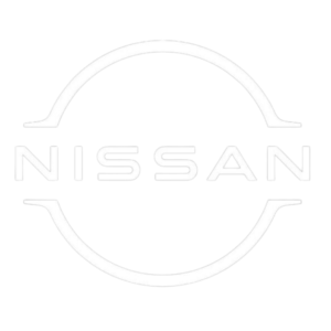 Logo nissan blanc