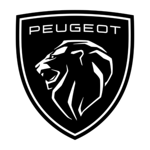 Logo peugeot blanc