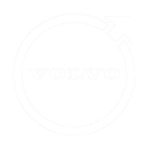 Logo volvo blanc